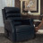 Fauteuil Releveur Lit 2 moteurs simili cuir taille grande et forte