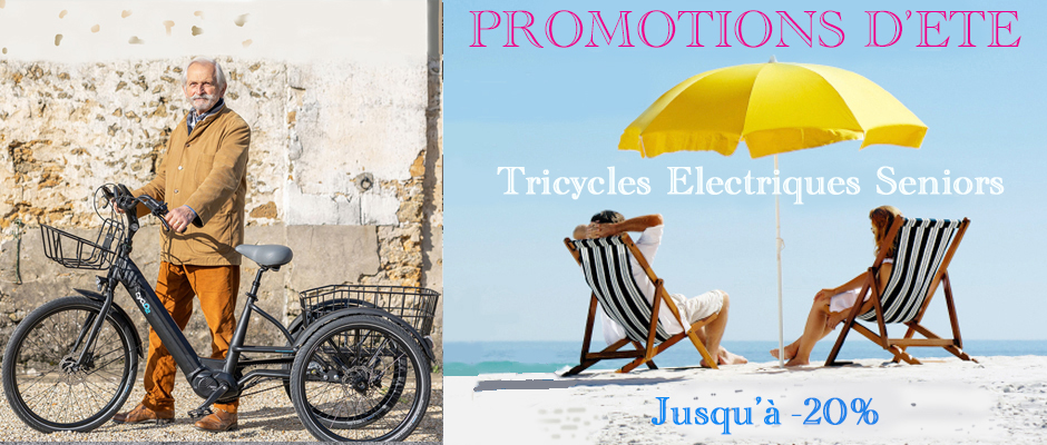 promotions d'été tricycles 2026