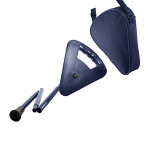 Canne Siège Standard pliable Flipstick bleue + housse