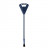 Canne Siège Standard réglable pliable Flipstick bleue + housse