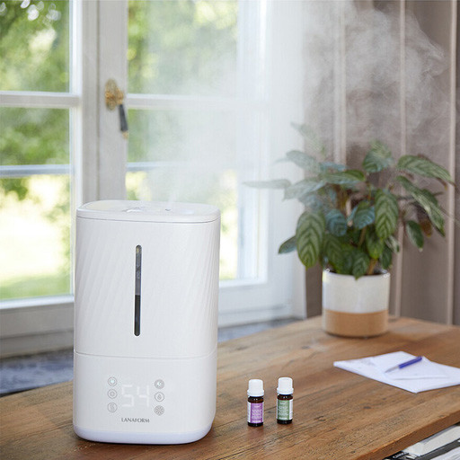 Humidificateur d'air à vapeur froide ou chaude surface jusqu'à 80 m2