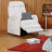 Fauteuil Releveur Relaxation Lit télescopique microfibre 3 moteurs