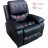 Fauteuil Releveur Relax Massant Chauffant Simili Cuir 1 moteur Inclinaison +