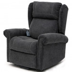 Fauteuil Releveur Relaxant lit 4 moteurs Massant à pression d’air Chauffant zéro gravité