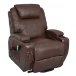 Fauteuil Releveur Relaxant Massant Chauffant Cuir 1 moteur