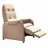 Fauteuil Releveur Relaxation Lit télescopique microfibre 3 moteurs