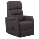 Fauteuil Releveur Relaxation 2 moteurs densité 29kg/m3 microfibre imitation cuir