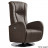 Fauteuil Relaxation Volden manuel microfibre imitation cuir rotation 360°