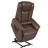 Fauteuil Releveur Relaxation Cuir 2 moteurs mémoire de forme Le Précieux 29kg/m3