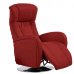 Fauteuil Relaxation Manuel volupte Luxe Cuir Italien rotation 360°