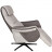 Fauteuil relax Zen 2 moteurs bi couleur rotation 360° densité 30kg/m3