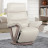 Fauteuil relax flower 2 moteurs Cuir rotation 360° densité 60kg/m3