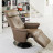 Fauteuil Relaxation Manuel Luxe 100% Cuir Italien rotation 360°