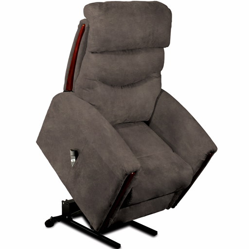 Fauteuil Releveur Relaxant Microfibre bois 1 moteur Allemand