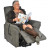 Fauteuil Releveur Relaxation microfibre 2 moteurs densité 24kg/m3