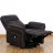 Fauteuil Releveur Relaxation simili Cuir marron 2 moteurs densité 24kg/m3