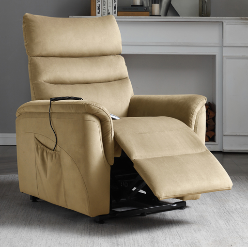 Fauteuil Releveur Relax lit tissu respirant 2 moteurs