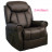 Fauteuil Releveur Relaxant Massant Chauffant lit Cuir 2 moteurs Allemands