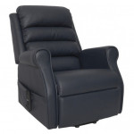 Fauteuil Releveur Lit 2 moteurs simili cuir taille grande et forte