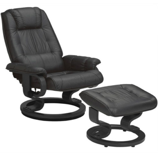 Fauteuil relaxation manuel cuir rotation 360° densité 25kg/m3