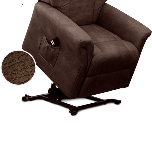 Fauteuil Relaxation Manuel Soft Microfibre imitation cuir