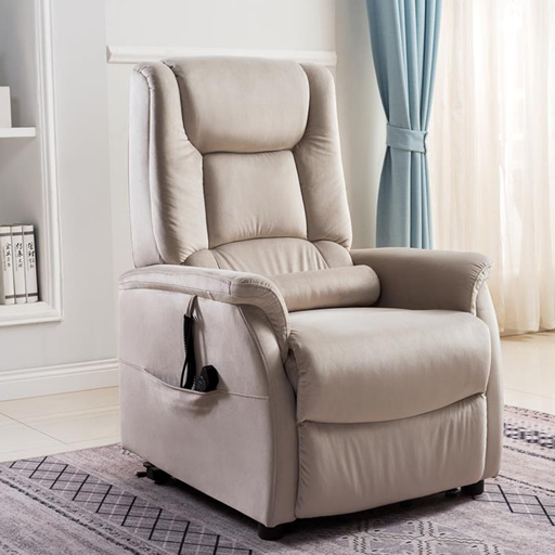 Fauteuil Relax tissu respirant 2 moteurs mémoire de forme