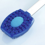 Brosse massage applicateur crème et lotion épaules et dos