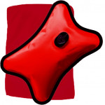 Bouillotte Magique Electrique rouge grand modèle + Housse rouge Offerte