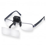 Loupe Lunettes labo-clip 2 X